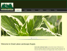 Tablet Screenshot of greatlakeslandscapesupply.com